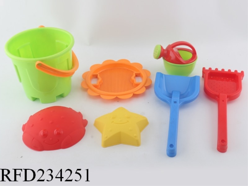 BEACH BUCKET SET (7 PIECE SET)