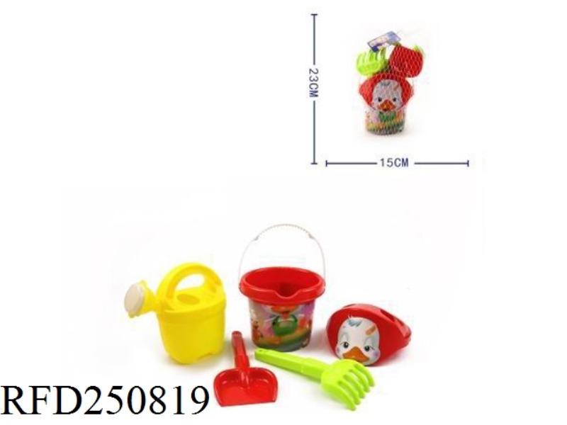 5  PCS  BEACH BUCKET SET