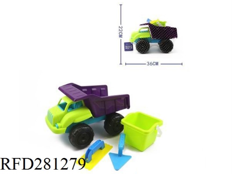 4- PCS  BEACH CAR