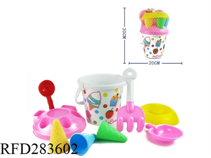 9  PCS  BEACH BUCKET SET