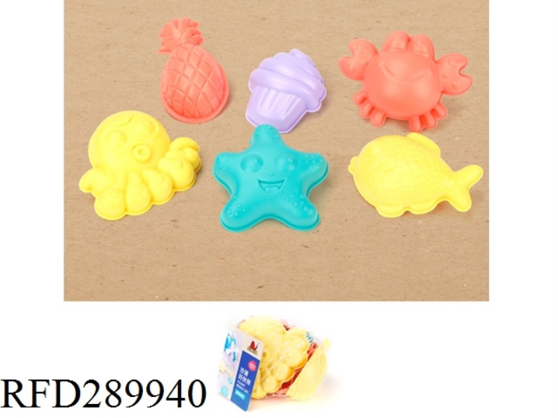 SANDBEACH TOY 6PCS