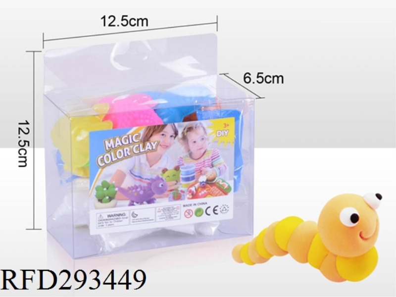 MAGIC COLOR CLAY SET-CATERPILLAR