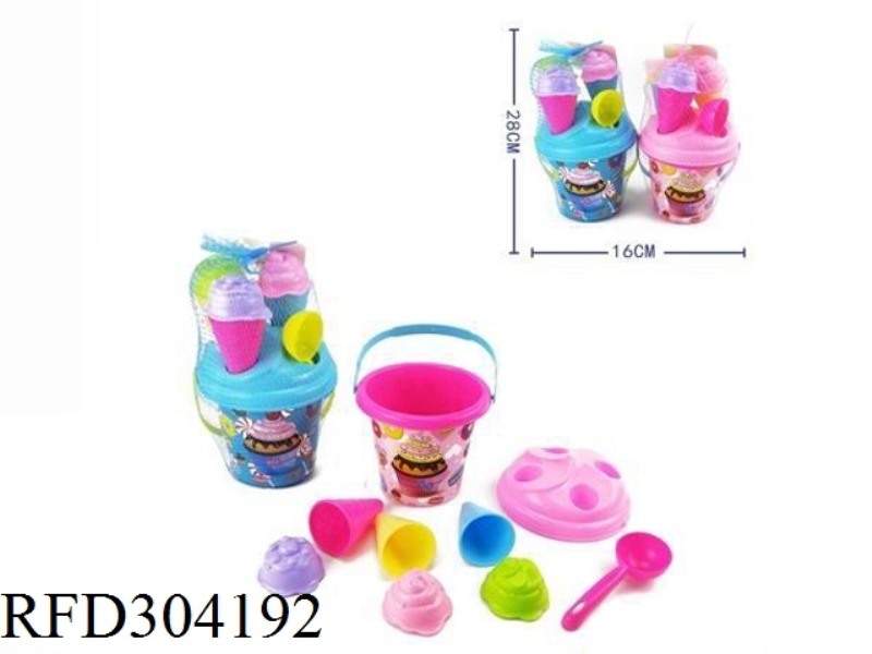 NINE ICE CREAM BUCKETS