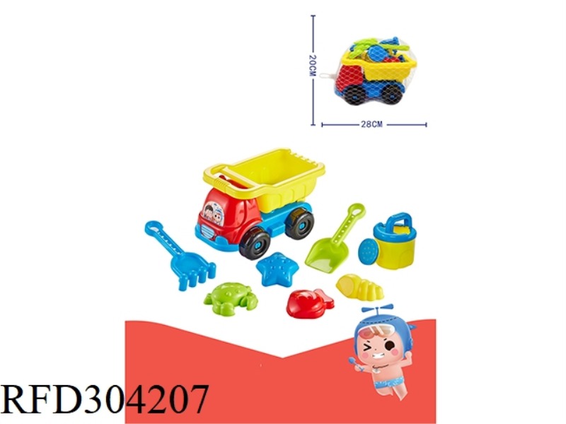 8  PCS  BEACH CAR