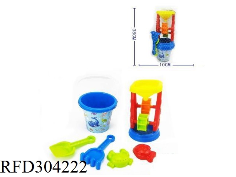 A SIX- PCS  HOURGLASS SET
