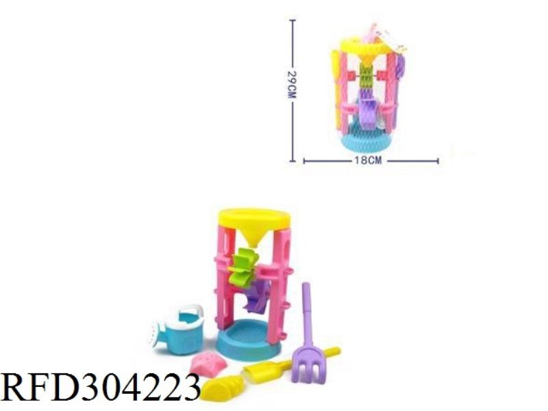 A SIX- PCS  HOURGLASS SET