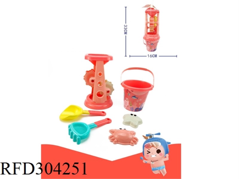 A SIX- PCS  HOURGLASS SET