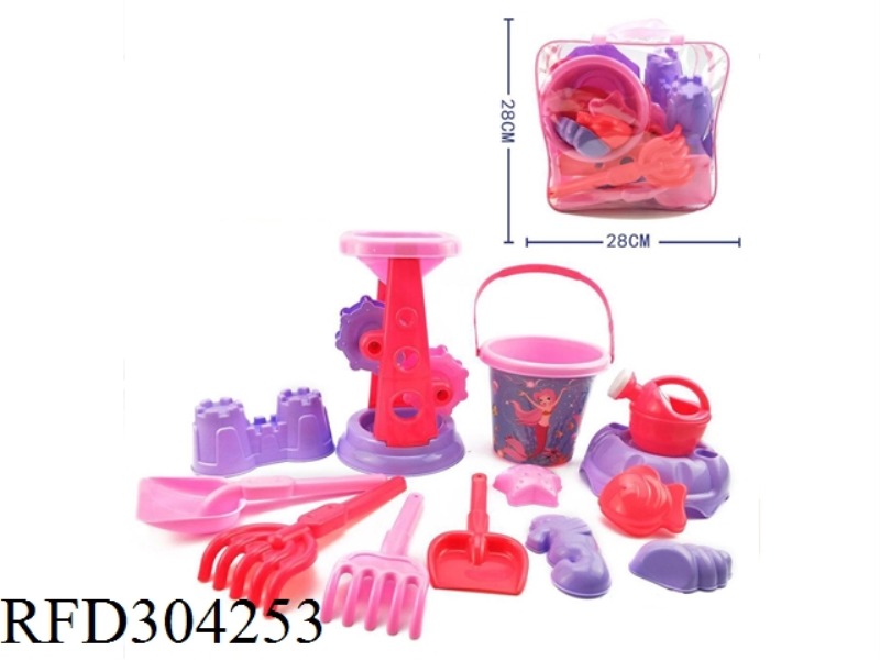13  PCS  BEACH BUCKET SET