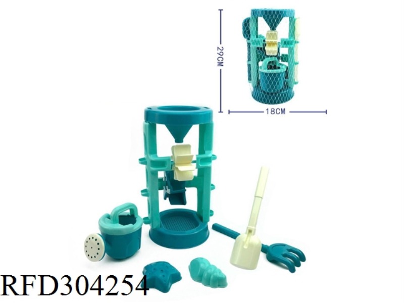 A SIX- PCS  HOURGLASS SET