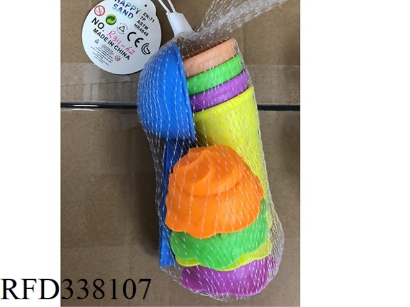 ICE CREAM BEACH SERIES MESH BAG ELEVATOR-9PCS