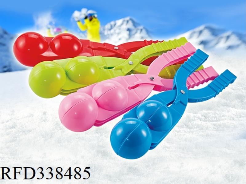 DOUBLE BALL SNOW CLIP SINGLE