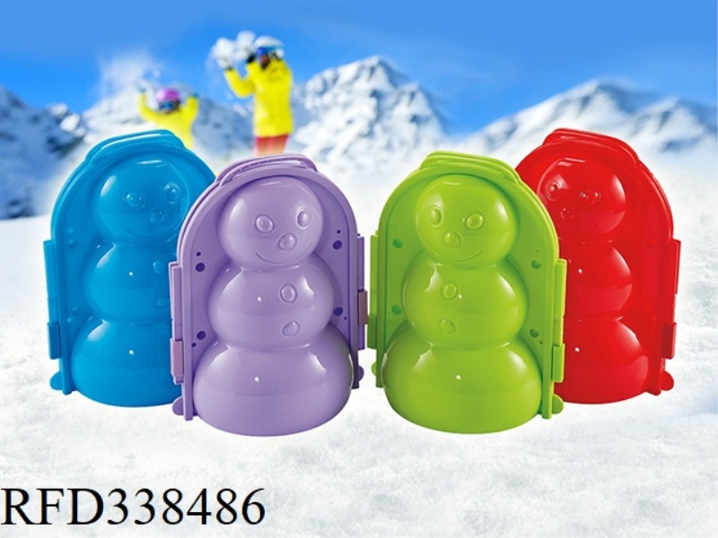 THE SNOWMAN SNOW MODEL IS SINGLE