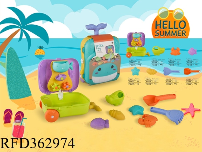 BEACH SUITCASE (8PCS)
