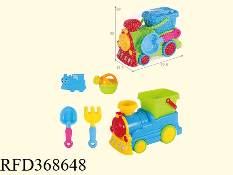 BEACH TRAIN 6PCS