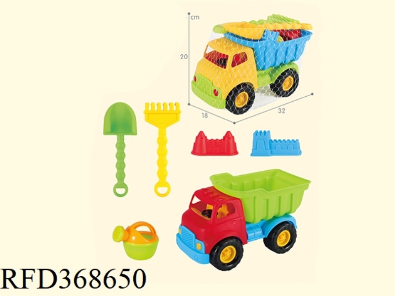 BEACH TRUCK 6PCS