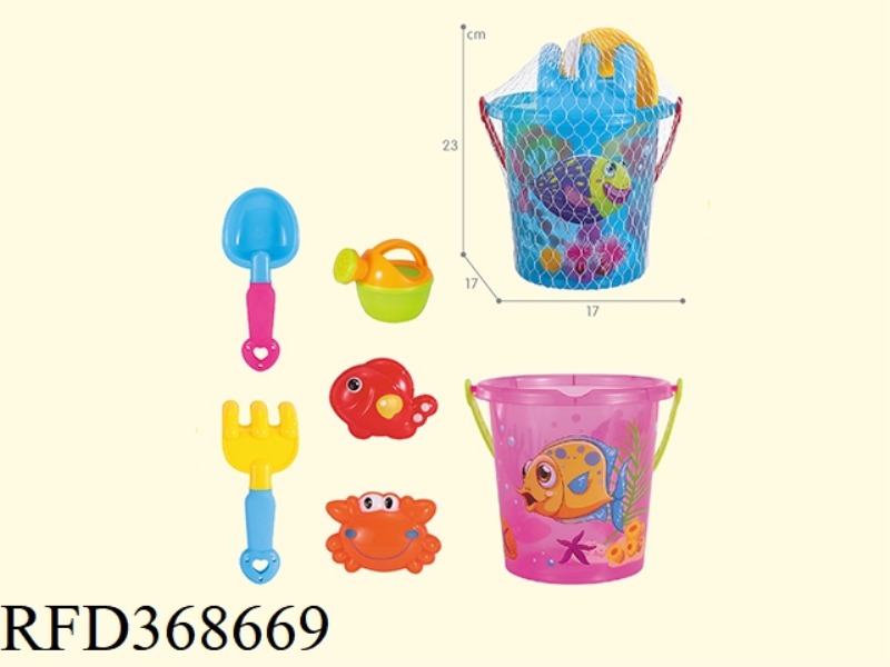 BEACH BUCKET 6PCS