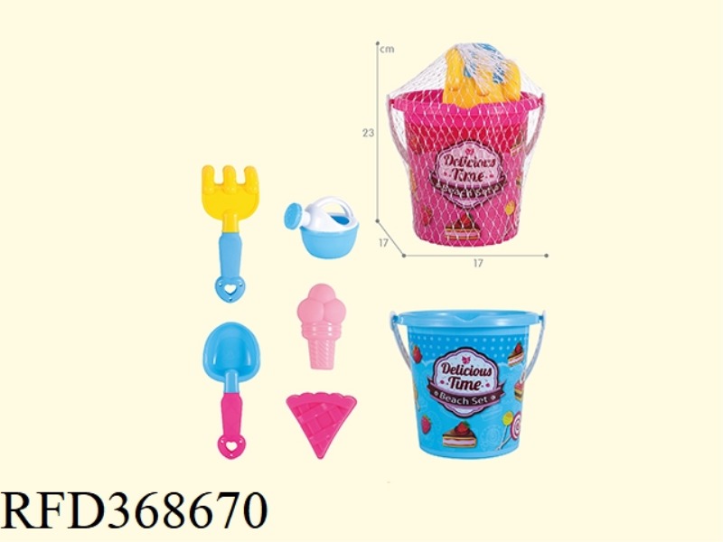 BEACH BUCKET 6PCS