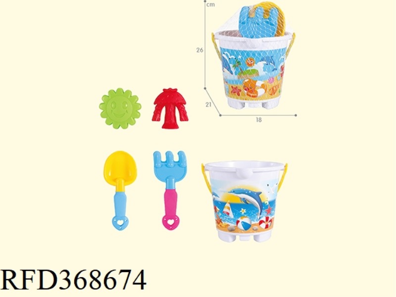 BEACH BUCKET 5PCS
