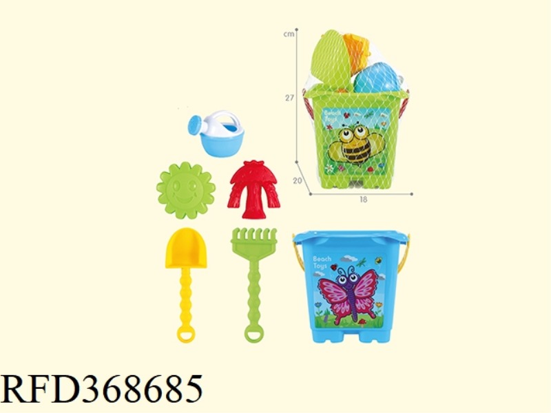 BEACH BUCKET 6PCS