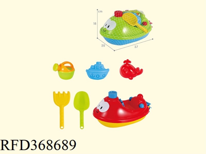 BEACH BOAT 6PCS
