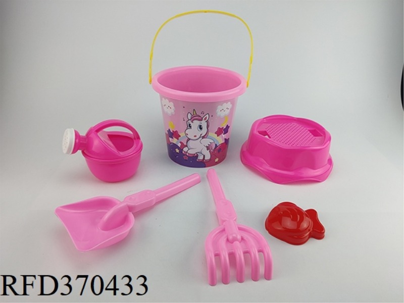 6  PCS  BEACH BUCKET SET