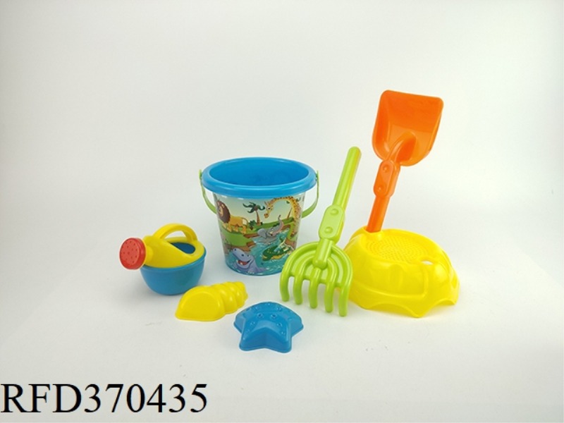 7  PCS  BEACH BUCKET SET