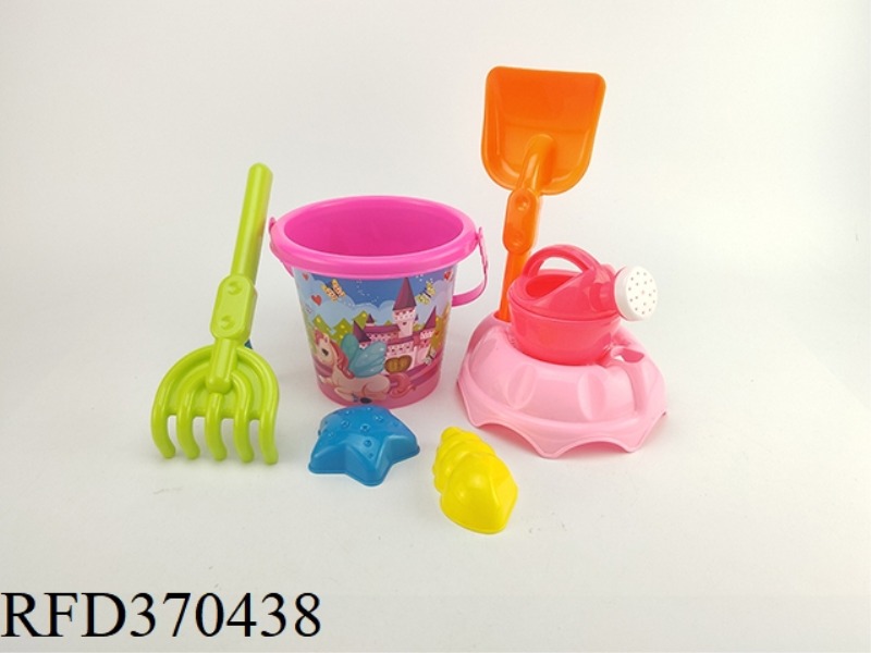 7  PCS  BEACH BUCKET SET