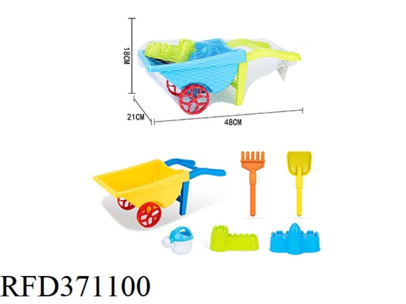 BEACH TROLLEY 6PCS