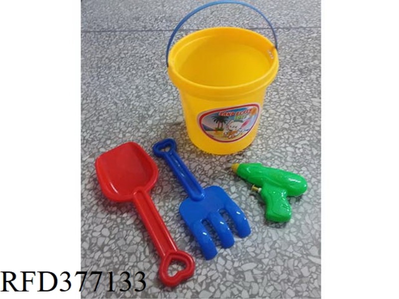 4-PIECE BEACH BUCKET