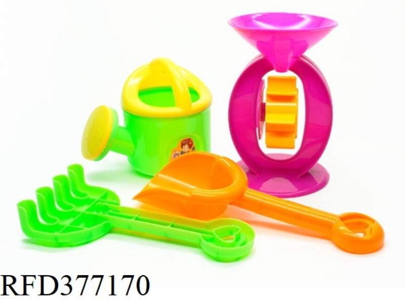 4-PIECE BEACH TOOL