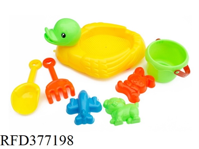 CARTOON BEACH DUCK