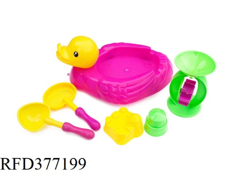 CARTOON BEACH DUCK