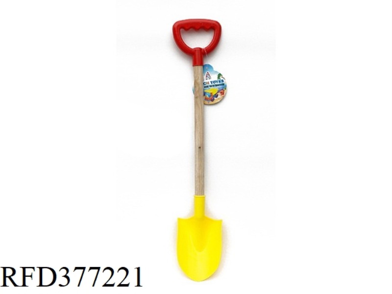 SHOVEL IN A WOODEN STICK