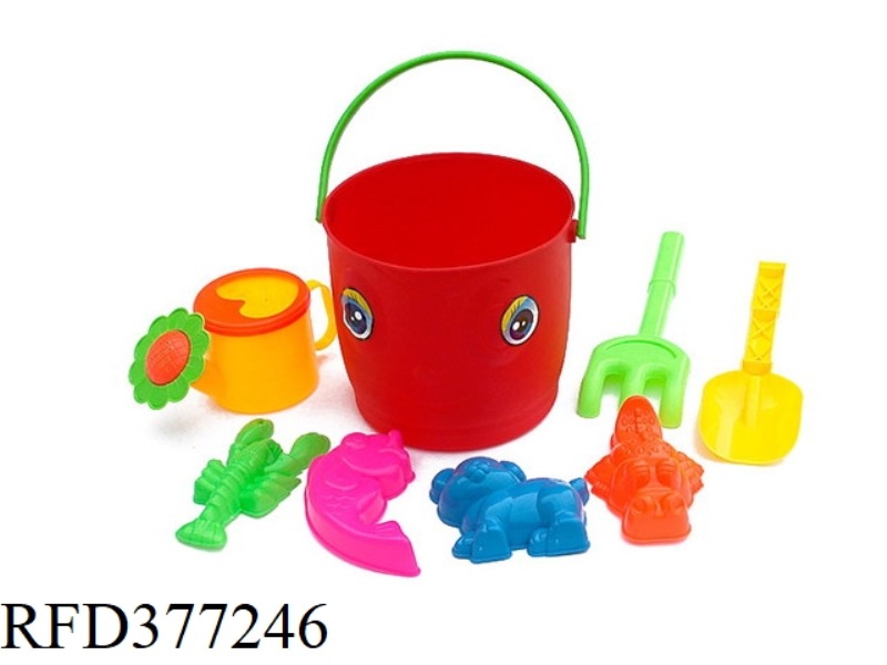 8-PIECE BEACH BUCKET SET