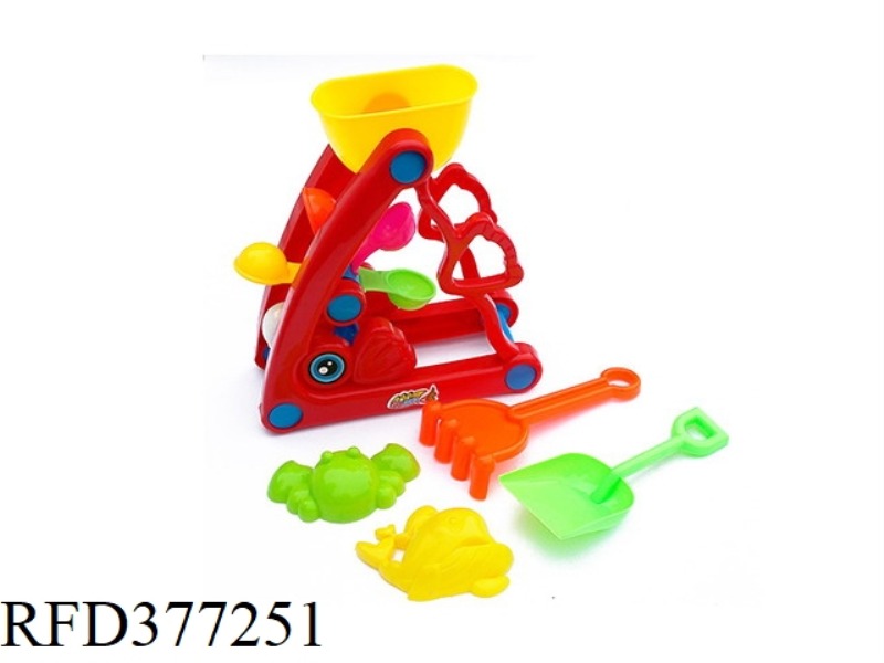 5-PIECE FISH HOURGLASS
