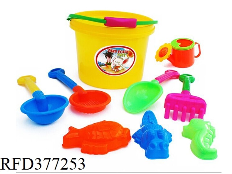 9-PIECE BEACH BUCKET