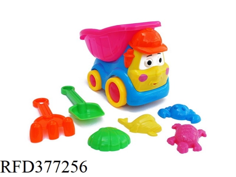 7-PIECE CARTOON BEACH BUGGY