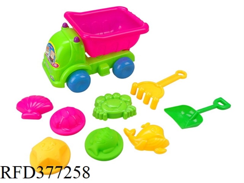 9 PIECE SET OF SMALL BEACH BUGGY