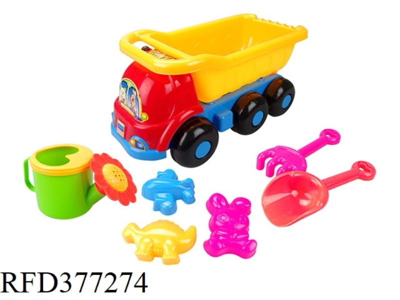 7-PIECE SIX-WHEELER