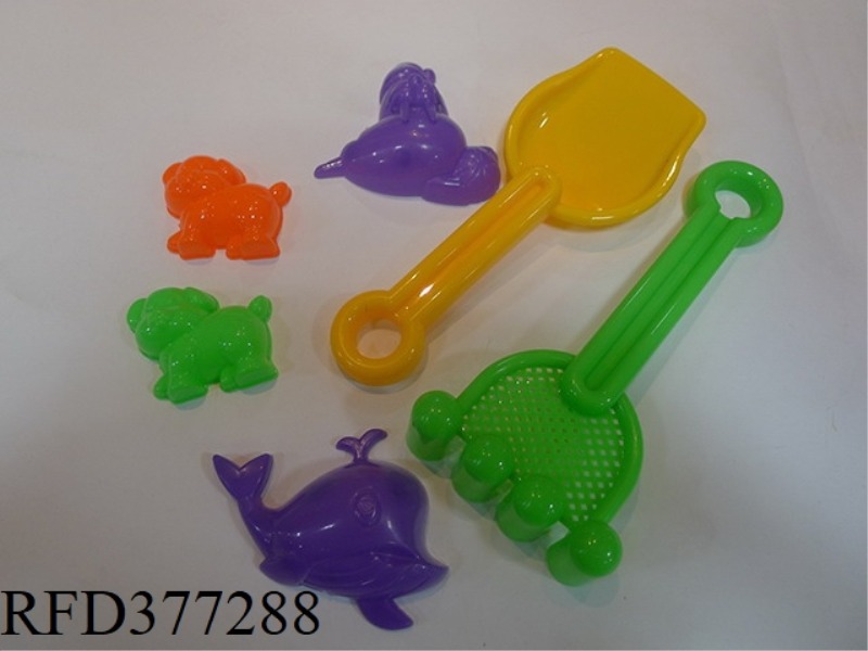 6-PIECE BEACH TOYS