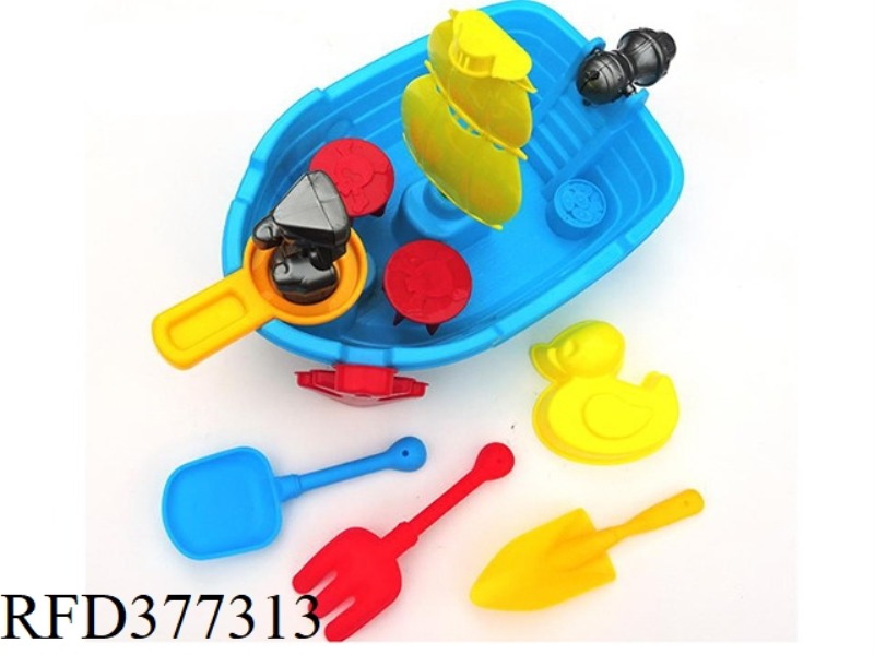 12-PIECE PIRATE SHIP