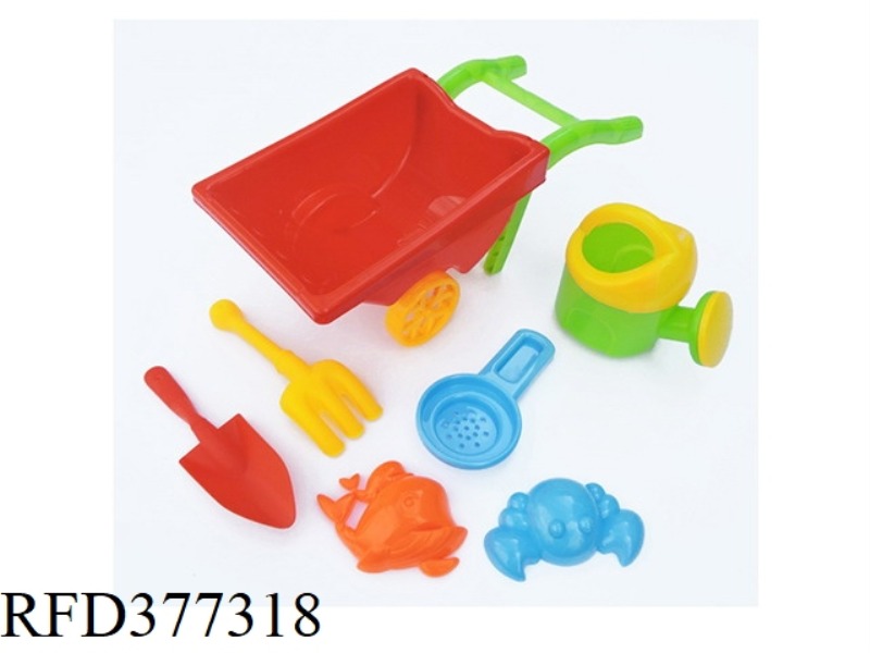 7-PIECE BEACH TROLLEY