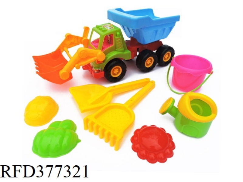 8-PIECE BEACH EXCAVATOR