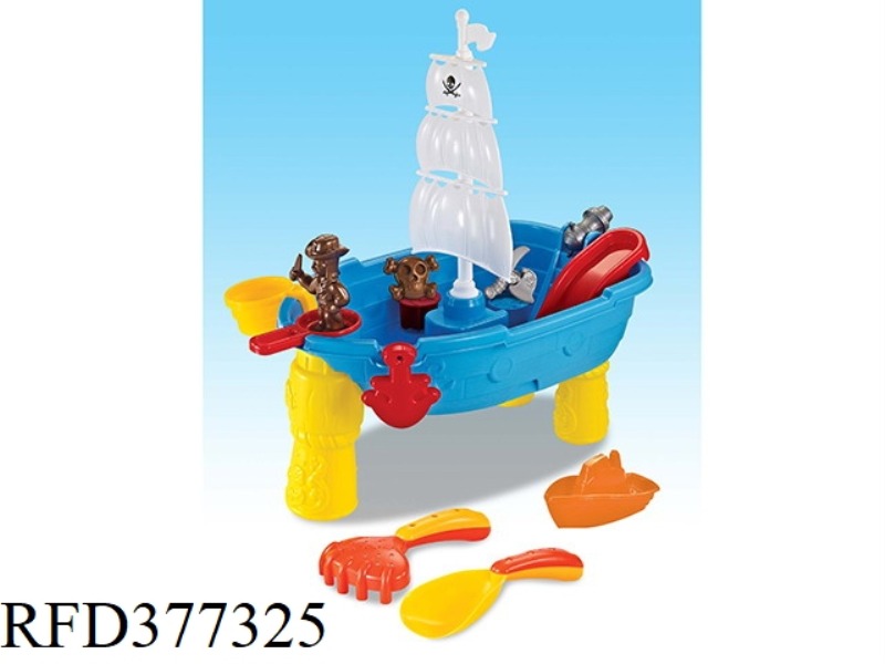 18-PIECE BEACH SHIP