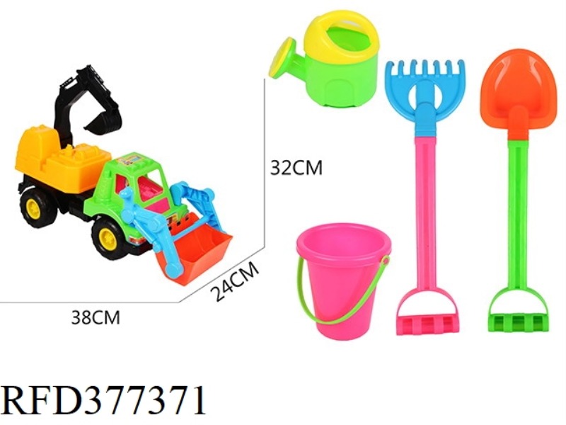 5-PIECE SET EXCAVATOR