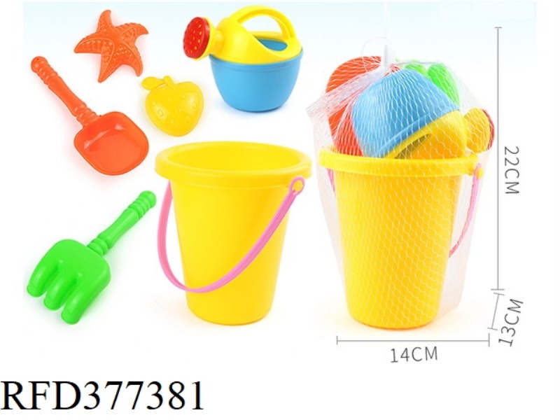 6-PIECE BEACH BUCKET