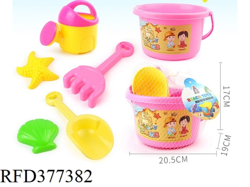 6-PIECE BEACH BUCKET