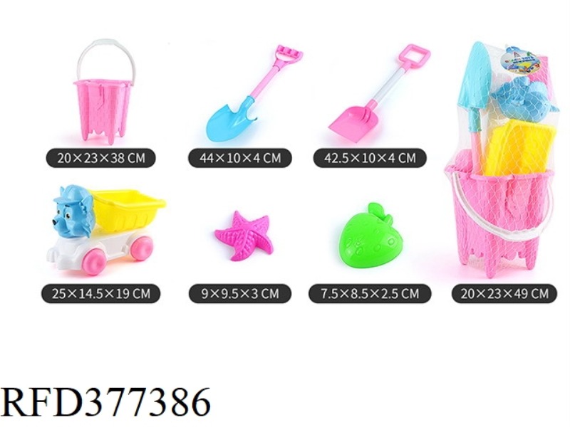 6-PIECE BEACH BUCKET SET