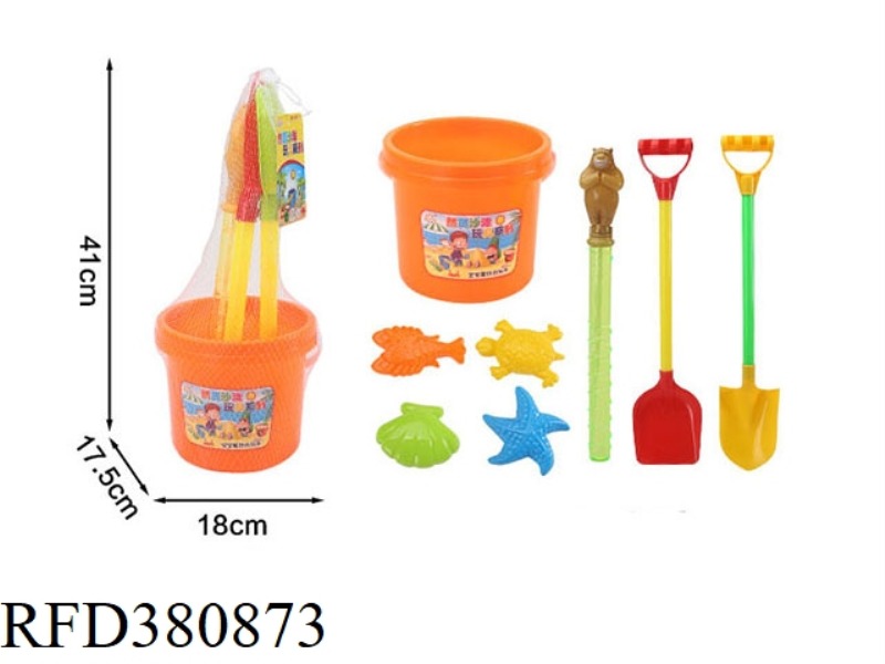 BEACH BUCKET + BUBBLE STICK