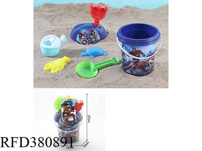 BEACH BUCKET SET (3 COLORS MIXED)